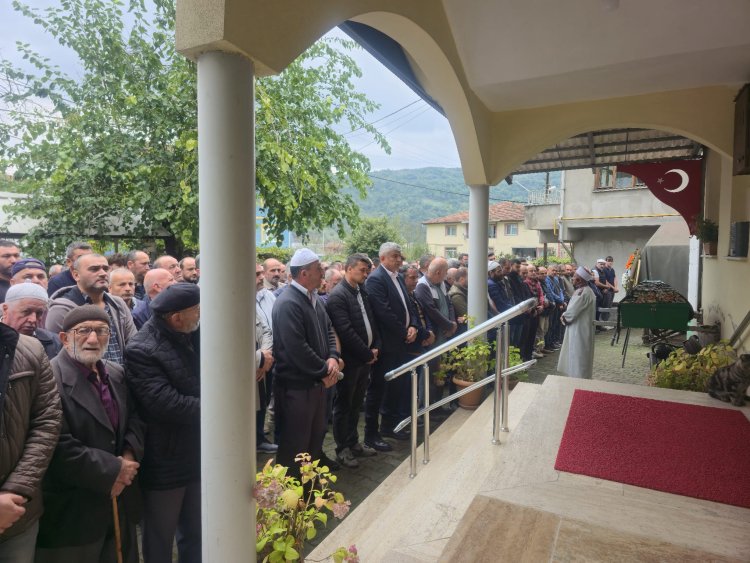 CENAZE MERASİMİNE KATILIM SAĞLADIK...