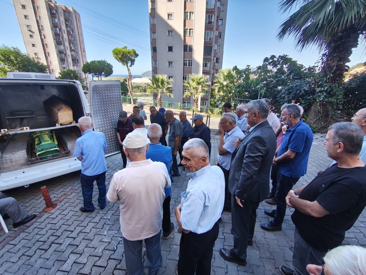CENAZE MERASİMİNE KATILIM SAĞLADIK...