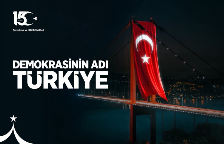 Ne mutlu 15 Temmuz gecesi meydanlara koşan o aziz millete!