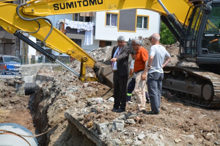 VESİLE DİKMEN İLKOKULU İNŞAATINDA ÇALIŞMALAR SON HIZ DEVAM EDİYOR...