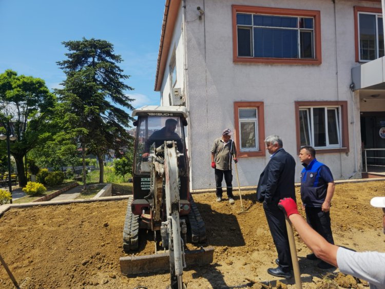 GÜLÜÇ BELEDİYESİNDEN ESTETİK DOKUNUŞ