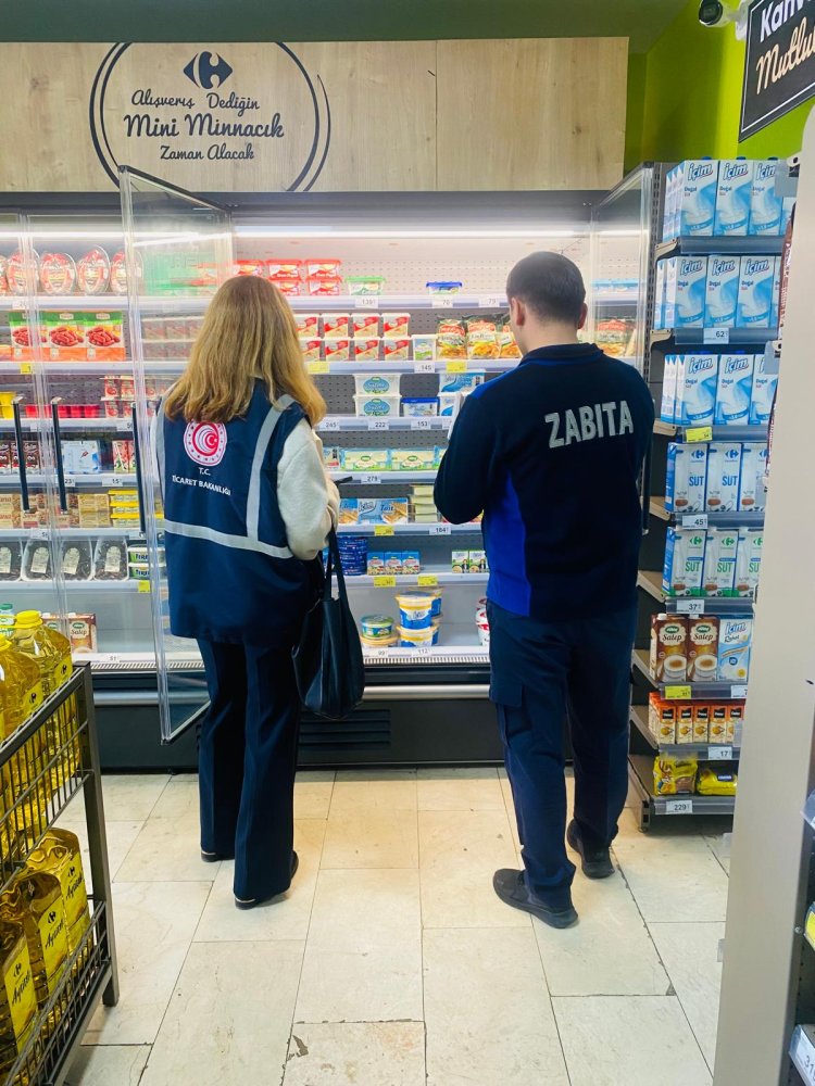 TİCARET BAKANLIĞI VE ZABITA MÜDÜRLÜĞÜ EKİPLERİMİZ DENETİMLERE DEVAM EDİYOR...