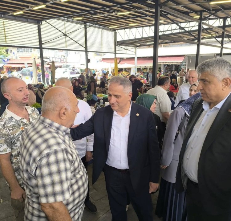 Kdz. Ereğli Kapalı Pazaryeri’nde Esnaf ve Hemşehrilerimizle Bir Aradayız