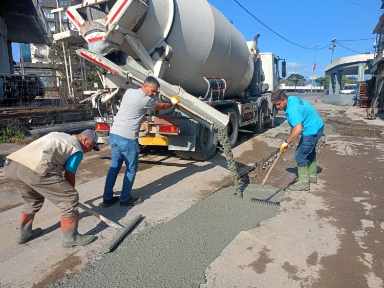 ÖRENCİK MAHALLESİNDE ALTYAPI SORUNU TARİH OLUYOR!