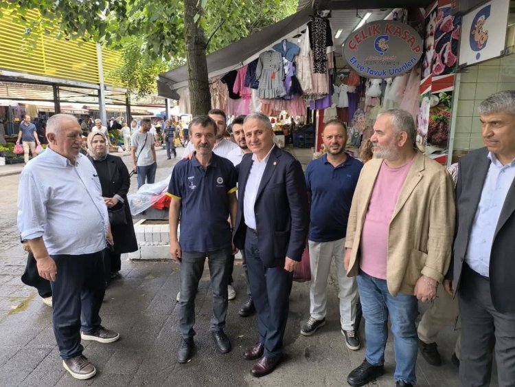 Kdz. Ereğli Kapalı Pazaryeri’nde Esnaf ve Hemşehrilerimizle Bir Aradayız