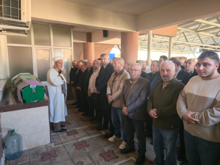 CENAZE MERASİMİNE KATILIM SAĞLADIK...