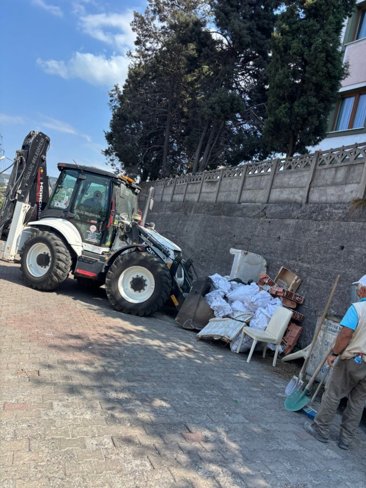 TEMİZLİK SEFERBERLİĞİ DEVAM EDİYOR...