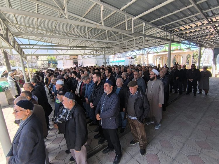 CENAZE MERASİMİNE KATILIM SAĞLADIK...