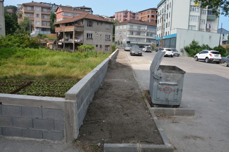 YAY KALDIRIM ÇALIŞMALARIMIZ DEVAM EDİYOR....