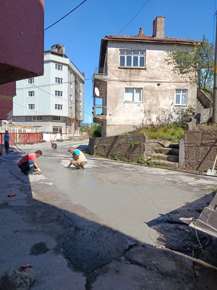 ÖRENCİK MAHALLESİNDE ÇALIŞMALAR SÜRÜYOR!