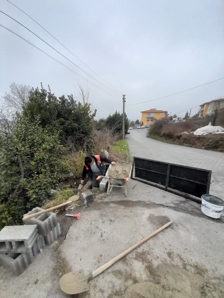 KİLİT PARKE TAŞ ÇALIŞMALARIMIZ ARALIKSIZ OLARAK DEVAM EDİYOR...