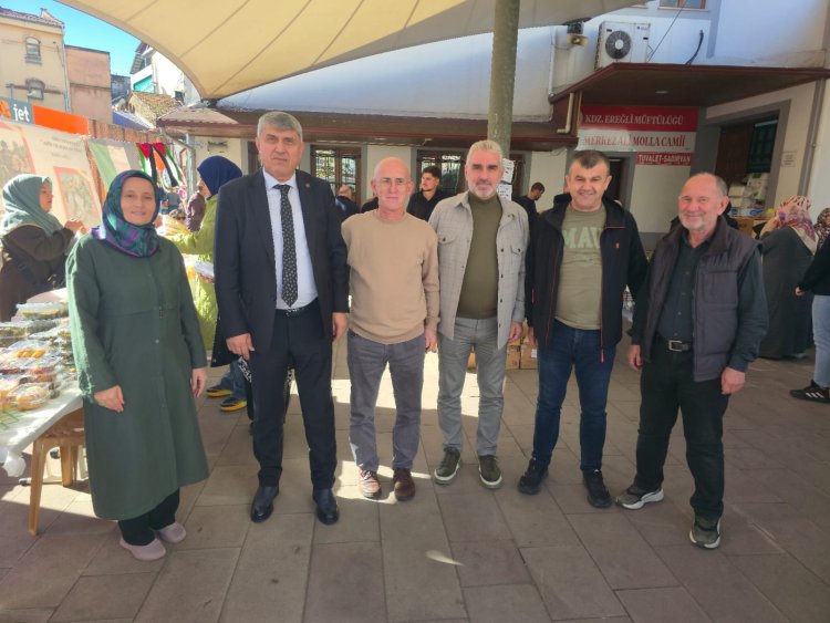 GAZZE'YE DESTEK KERMESİNE KATILIM SAĞLADIK...