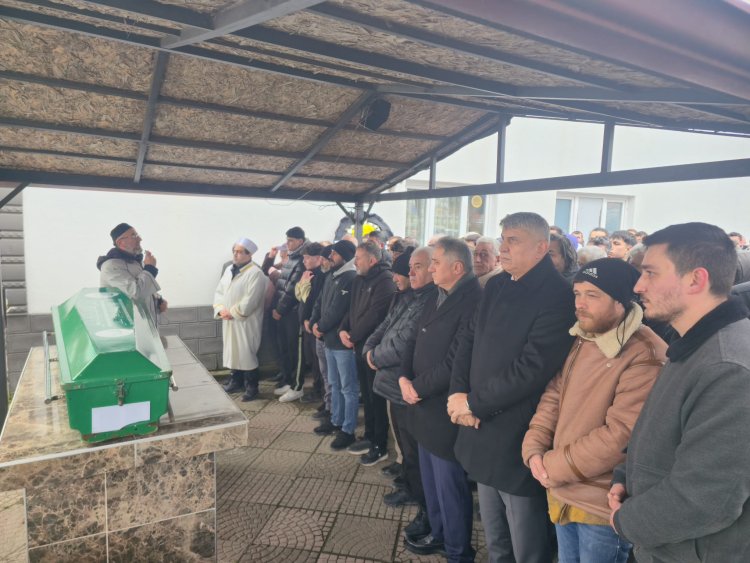 CENAZE MERASİMİNE KATILIM SAĞLADIK...