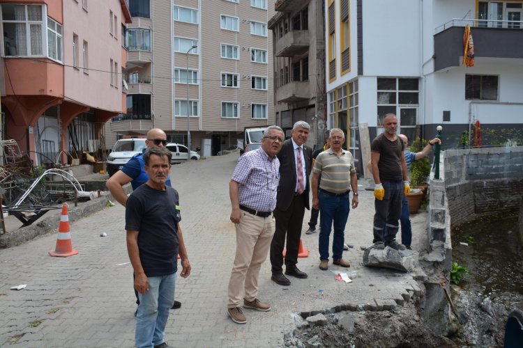 GÜLÜÇ VESİLE DİKMEN İLKOKULU İNŞAATINDA ÇALIŞMALAR SON HIZ DEVAM EDİYOR...