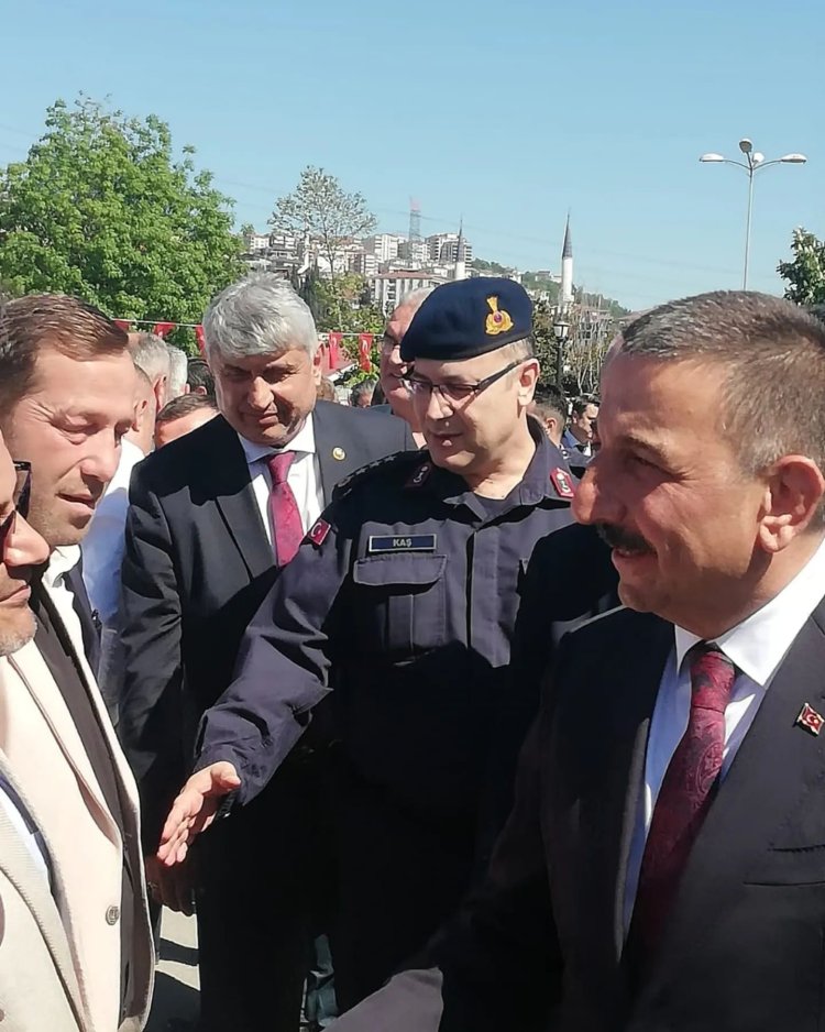 AÇILIŞA KATILIM SAĞLADIK...