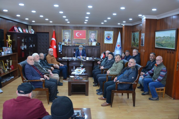 AK Parti Gülüç Belde Teşkilatından Belediyemize Birlik Ve Beraberlik Ziyareti