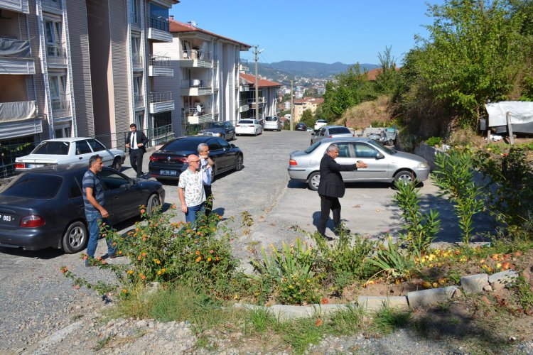 BELEDİYE BAŞKANIMIZ SADIK RECEP KARA SAHADA İNCELEMELERDE BULUNDU