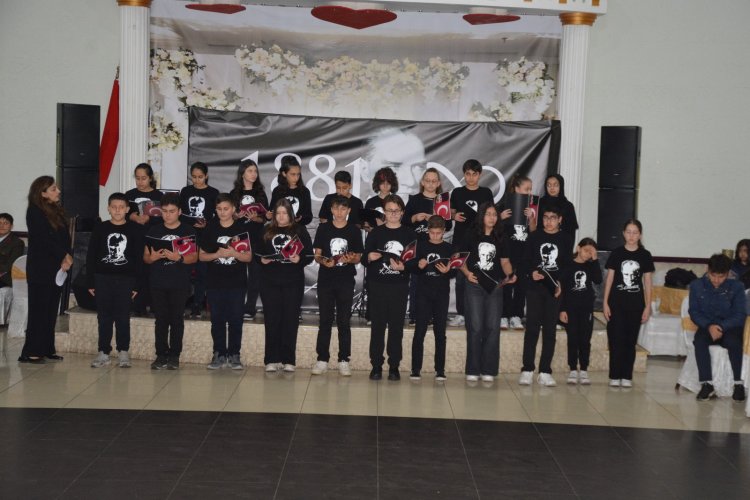 10 KASIM ATATÜRK'Ü ANMA GÜNÜ PROGRAMINA KATILIM SAĞLADIK...