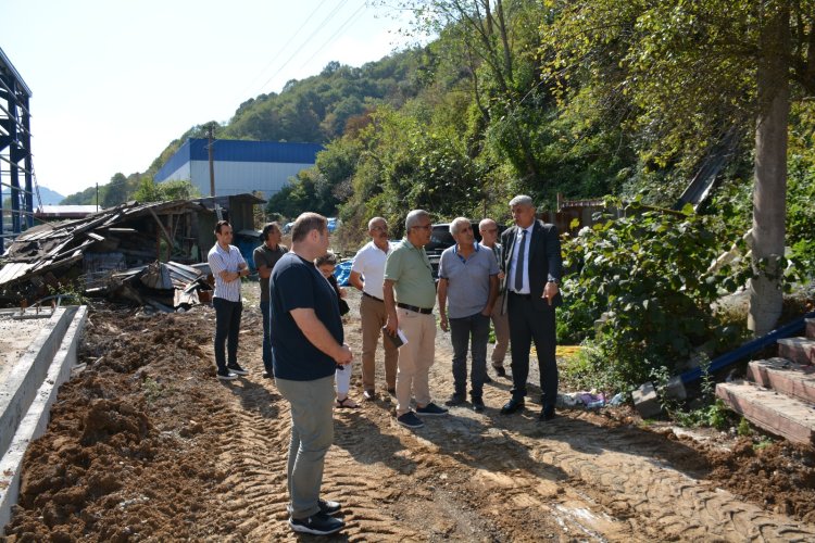 GÜMÜŞHANELİLER SOKAK’TA ÇALIŞMALAR TÜM HIZIYLA SÜRÜYOR!