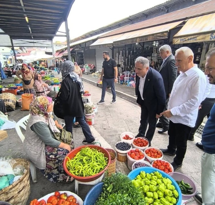 Kdz. Ereğli Kapalı Pazaryeri’nde Esnaf ve Hemşehrilerimizle Bir Aradayız