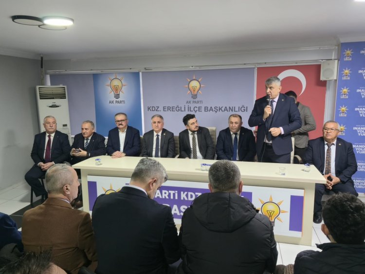 AK PARTİ KDZ EREĞLİ İLÇE TEŞKİLATI RAMAZAN BAYRAMI BAYRAMLAŞMA PROGRAMINA KATILIM SAĞLADIK...