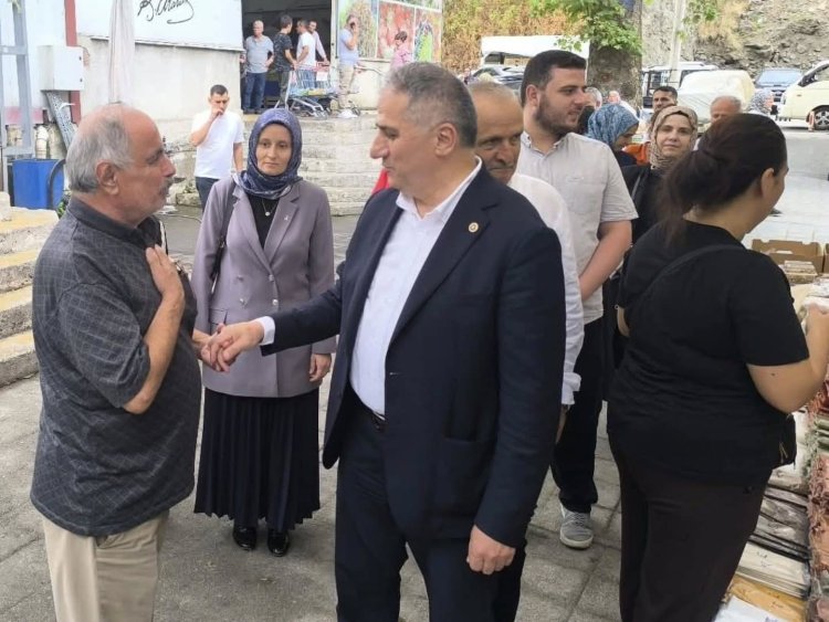 Kdz. Ereğli Kapalı Pazaryeri’nde Esnaf ve Hemşehrilerimizle Bir Aradayız