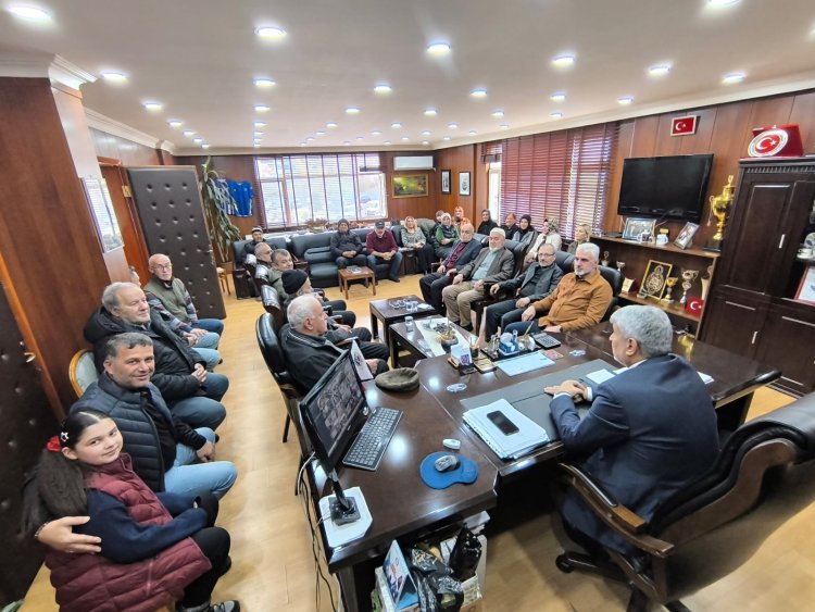 AK Parti Gülüç Belde Teşkilatından Belediyemize Birlik Ve Beraberlik Ziyareti