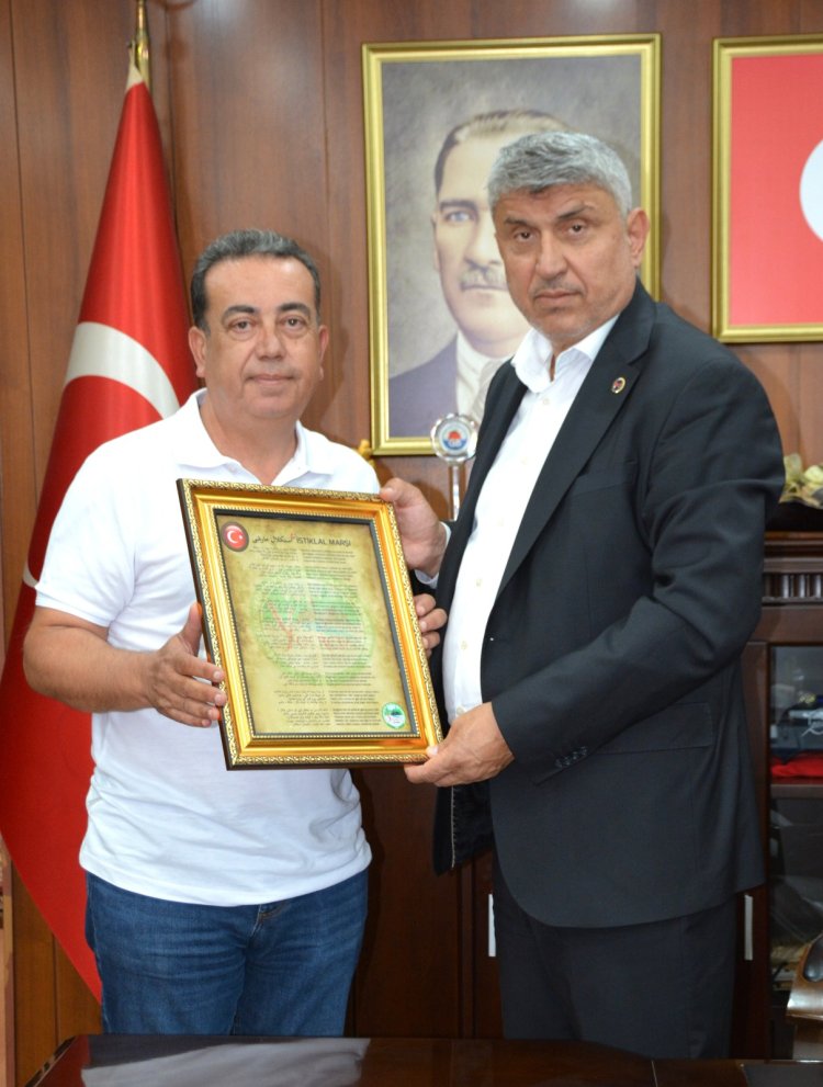 NAZİK ZİYARETLERİNDEN DOLAYI TEŞEKKÜR EDERİZ
