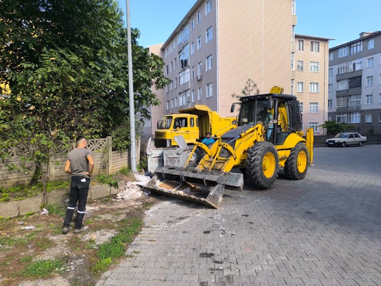 GÜLÜÇ’TE TEMİZLİK VE HAFRİYAT ÇALIŞMALARI ARALIKSIZ SÜRÜYOR!