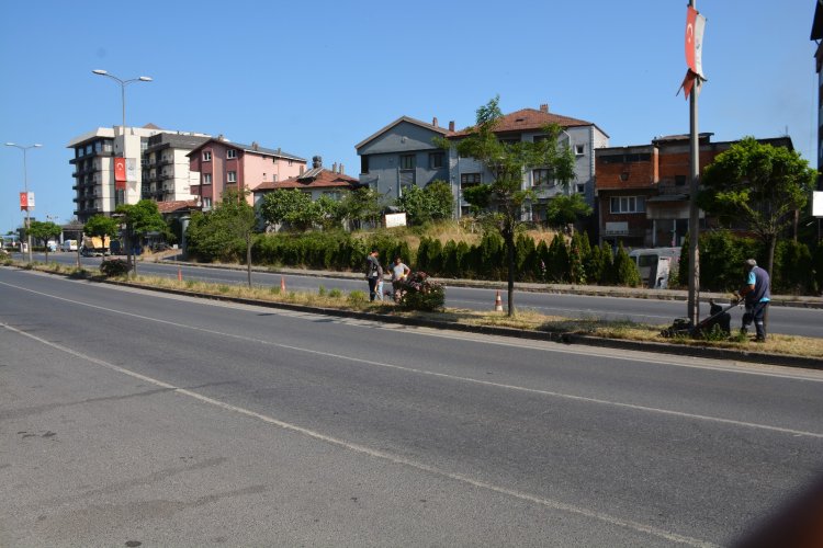 GÜLÜÇTE TEMİZLİK ÇALIŞMALARIMIZ DEVAM EDİYOR...