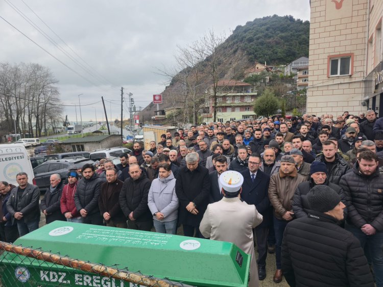 CENAZE MERASİMİNE KATILIM SAĞLADIK...