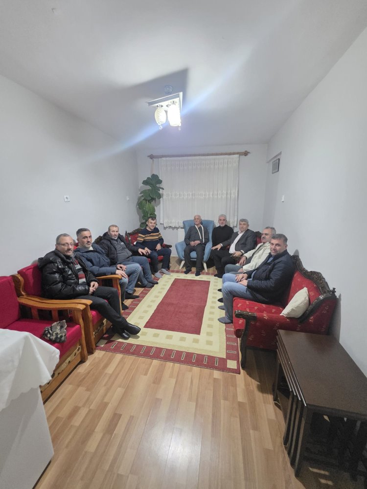 GEÇMİŞ OLSUN ZİYARETİNDE BULUNDUK...