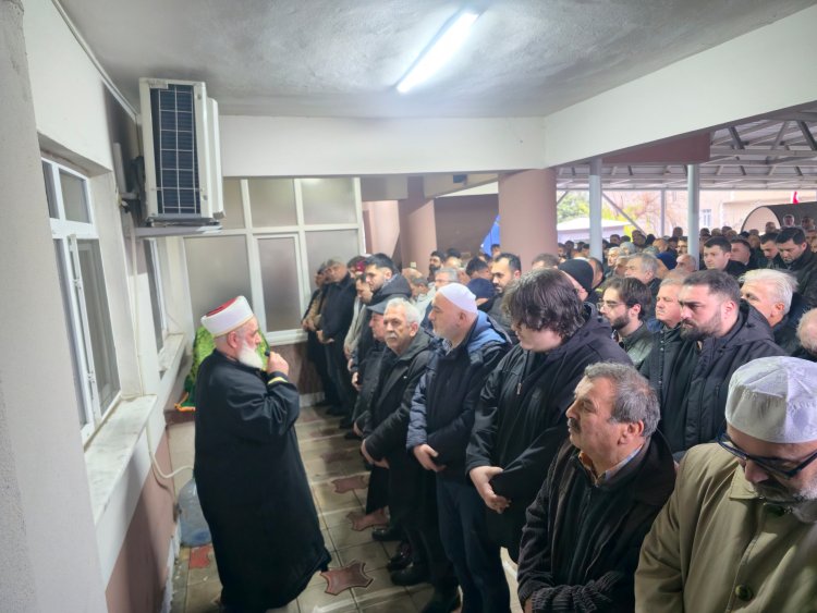 CENAZE MERASİMİNE KATILIM SAĞLADIK...