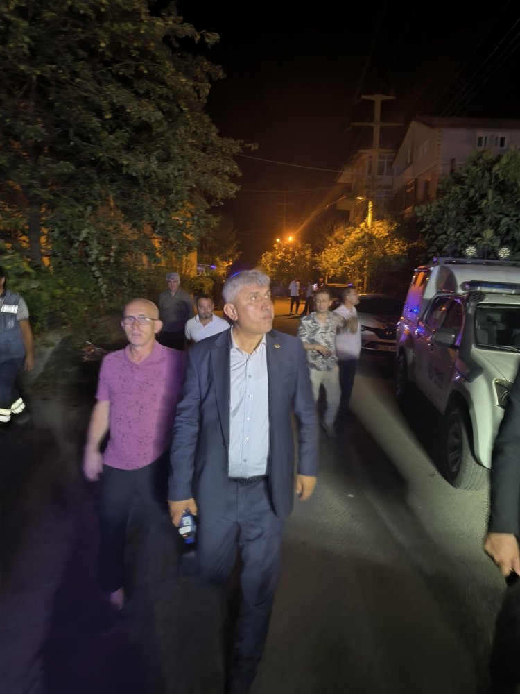 TOPÇALI MAHALLESİ’NDE BAŞLAYAN YANGIN KONTROL ALTINA ALINDI