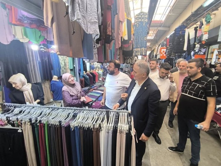 Kdz. Ereğli Kapalı Pazaryeri’nde Esnaf ve Hemşehrilerimizle Bir Aradayız