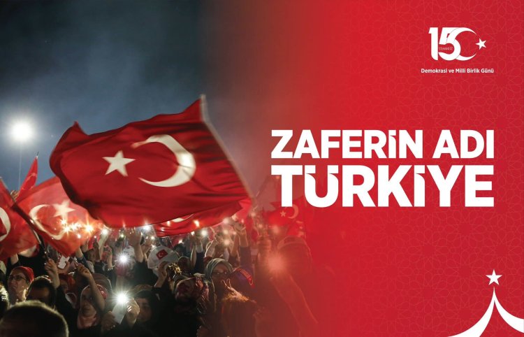 Ne mutlu 15 Temmuz gecesi meydanlara koşan o aziz millete!
