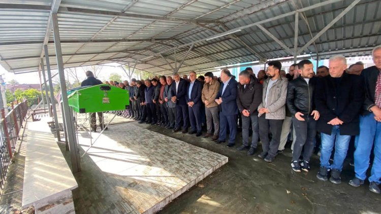 CENAZE MERASİMİNEKATILIM SAĞLADIK...