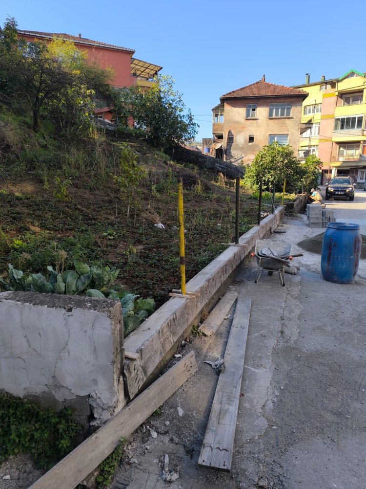 ÖRENCİK MAHALLEMİZDE ÇALIŞMALAR TÜM HIZIYLA SÜRÜYOR!