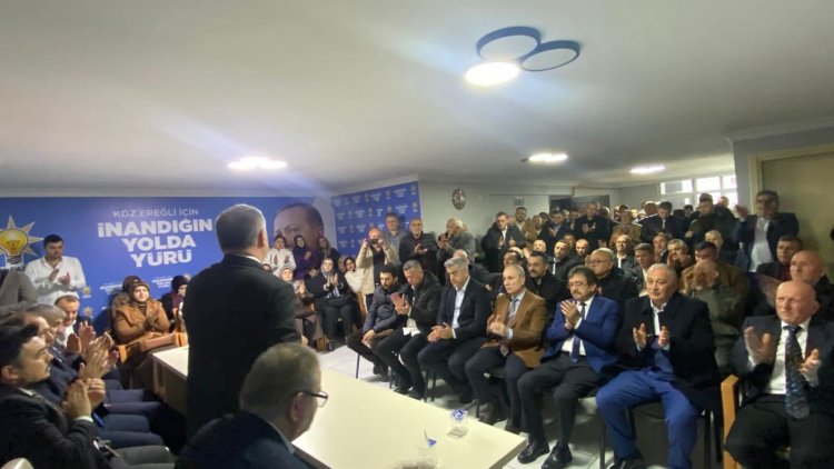 AK PARTİ KDZ EREĞLİ İLÇE TEŞKİLATI RAMAZAN BAYRAMI BAYRAMLAŞMA PROGRAMINA KATILIM SAĞLADIK...