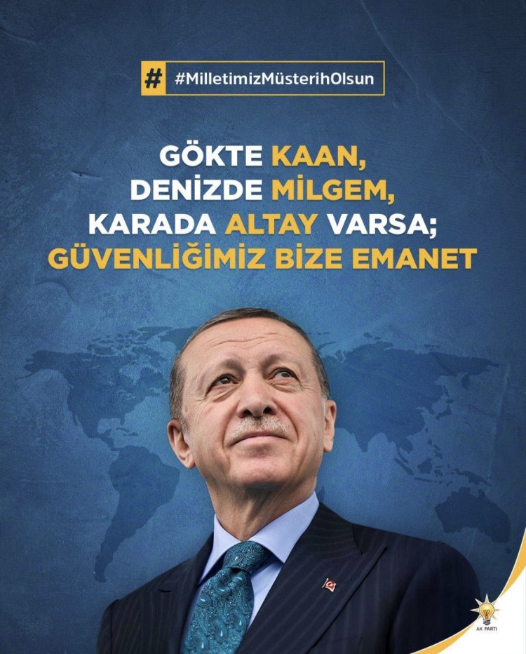 MİLLETMİZ MÜSTERİH OLSUN!