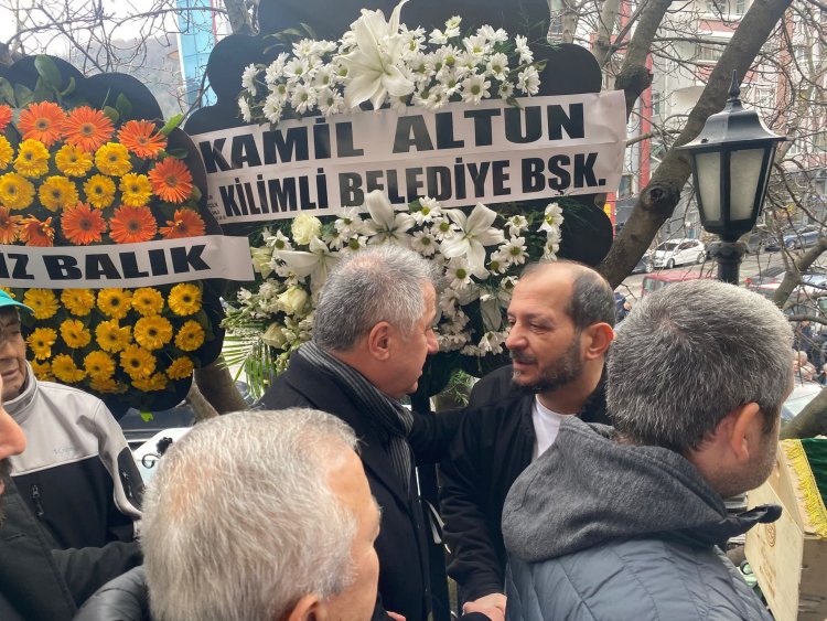CENAZE MERASİMİNE KATILIM SAĞLADIK....