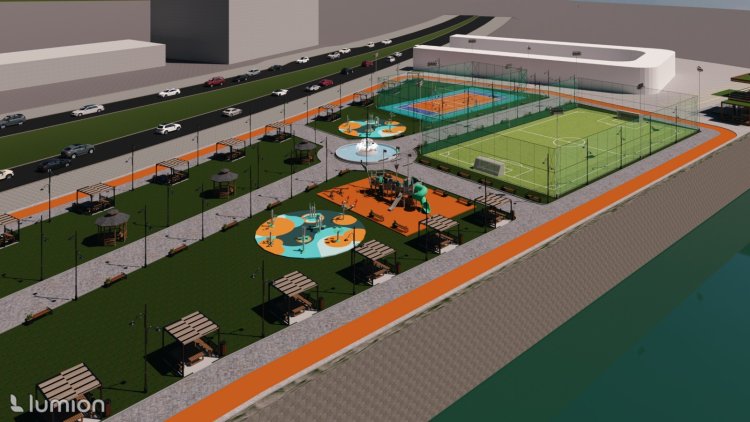 Çengel Mahallemize Gençlik Parkı Projemizde Çalışmalar Başladı