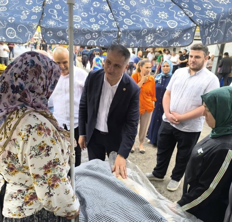 Kdz. Ereğli Kapalı Pazaryeri’nde Esnaf ve Hemşehrilerimizle Bir Aradayız