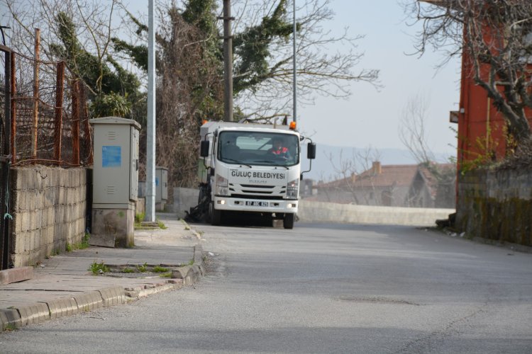 GÜLÜÇ BELEDİYESİ EKİPLERİ RAMAZAN BAYRAMI ÖNCESİNDE BELDEDE HUMMALI ÇALIŞMA BAŞLATTI