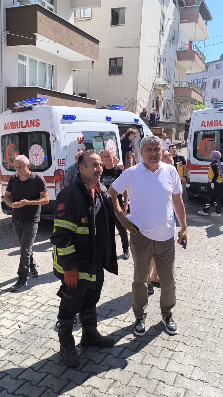 BEKYERİ MAHALLESİNDE YANGIN PANİĞİ!