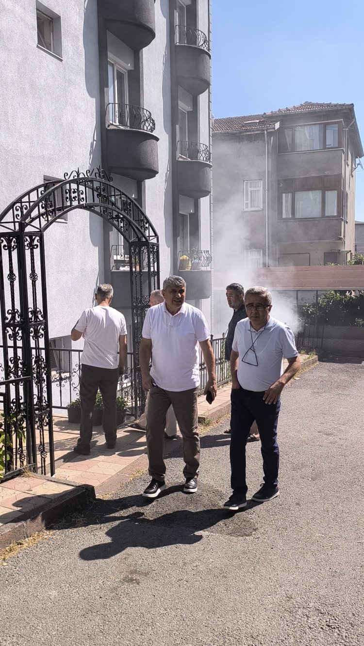 BEKYERİ MAHALLESİNDE YANGIN PANİĞİ!