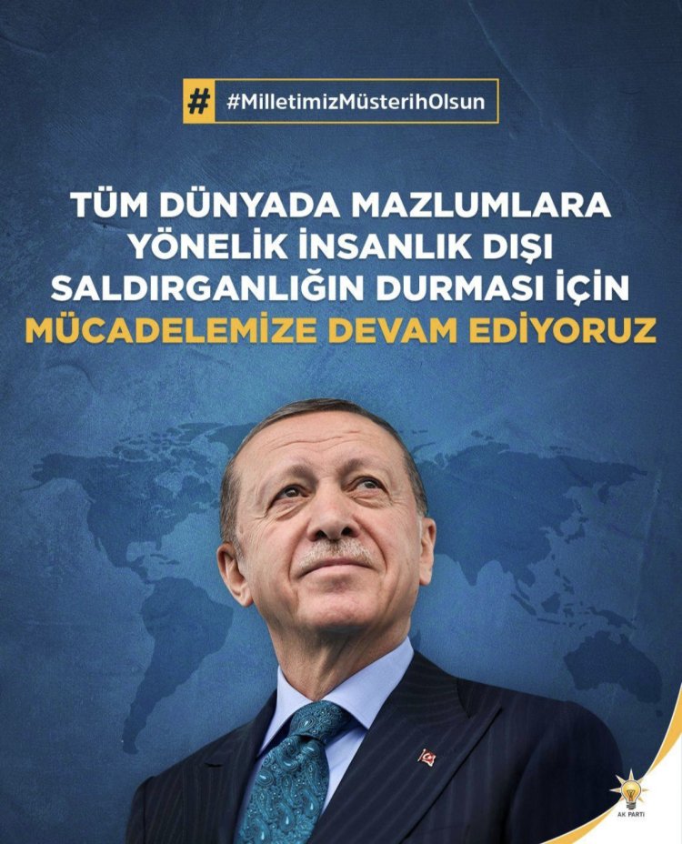 MİLLETMİZ MÜSTERİH OLSUN!