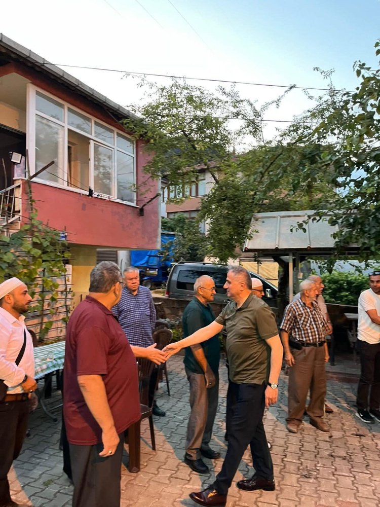 YANGIN BÖLGESİNDE İNCELEMELERDE BULUNDUK.