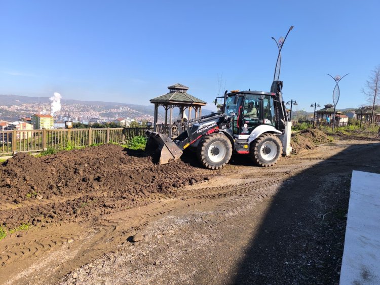 GÜLÜÇ BELEDİYESİ MİLLET BAHÇESİNDE İNCELEMELERDE BULUNDUK...