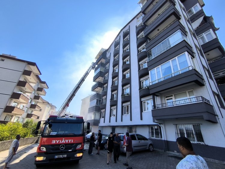 BEKYERİ MAHALLESİNDE YANGIN PANİĞİ!